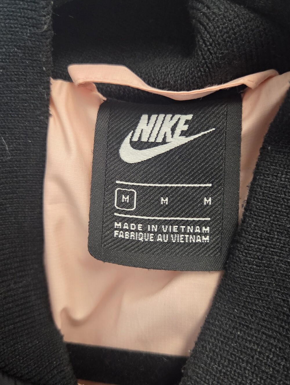 Nike NSW Mens Quilted Bomber Puffer Jacket Size Medium - Picture 5 of 9